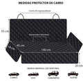 Protector Miga para Carro: Viaja con tu Peludito sin Pelos ni Suciedad